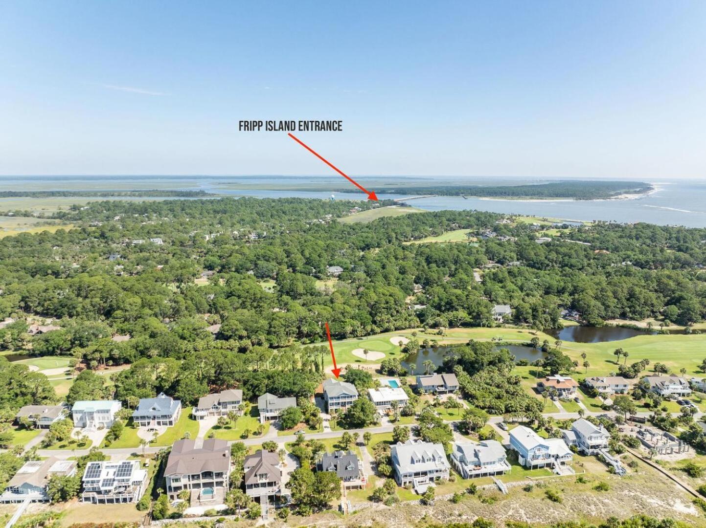 Вілла 778 Marlin Drive Fripp Island Екстер'єр фото